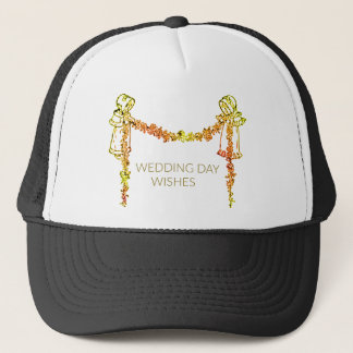 Wedding Day Wishes Trucker Hat