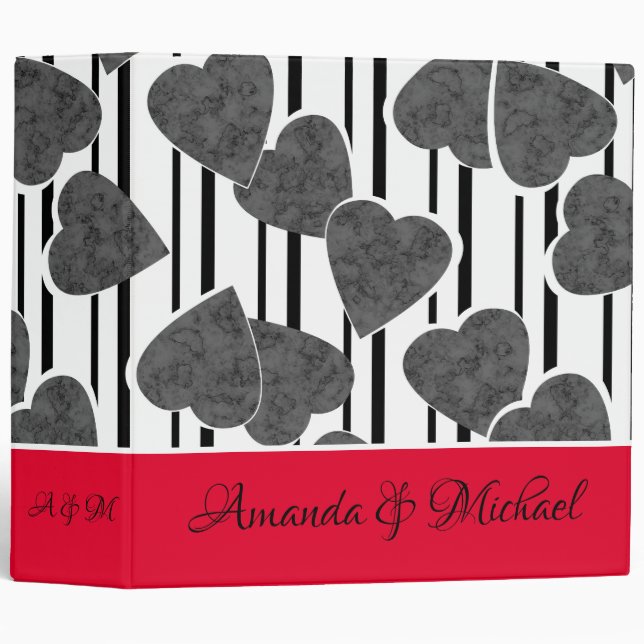 Wedding decor, Valentine's Day, love, gift Binder (Front/Spine)