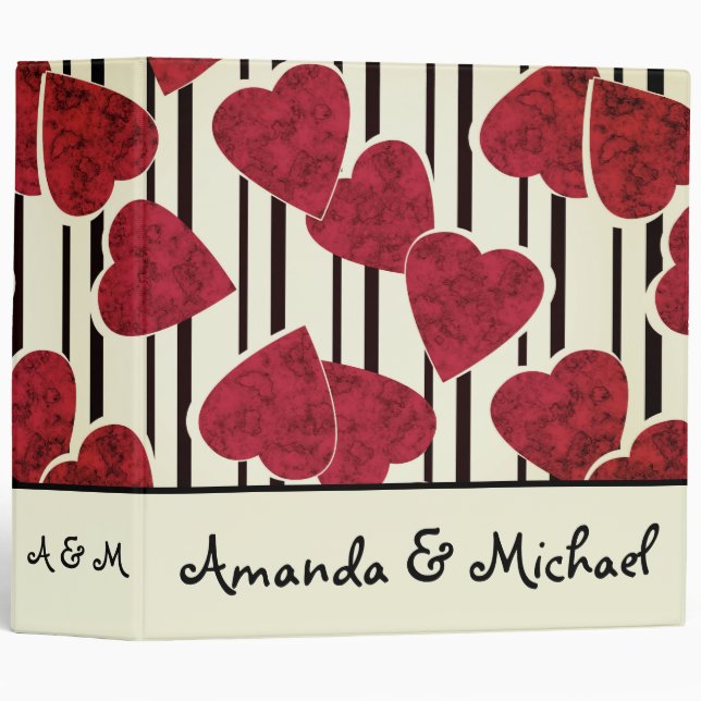 Wedding decor, Valentine's Day, love, gift Binder (Front/Spine)