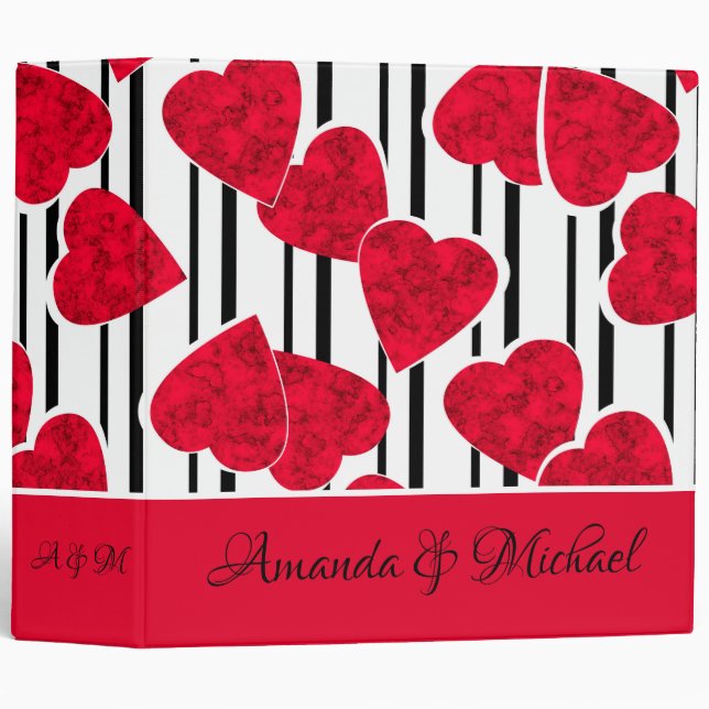 Wedding decor, Valentine's Day, love, gift Binder (Front/Spine)