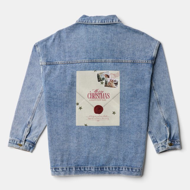 Wedding Denim Jackets TrendUp Personalized  (Back)