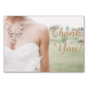 Wedding design card Thank you