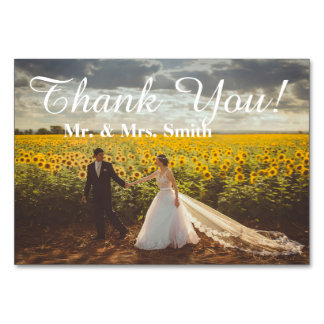 Wedding design card Thank you