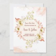 Wedding design invitation