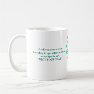 Wedding Destination celebration welcome travel Coffee Mug