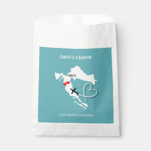 Wedding Destination Croatia Favour Bag