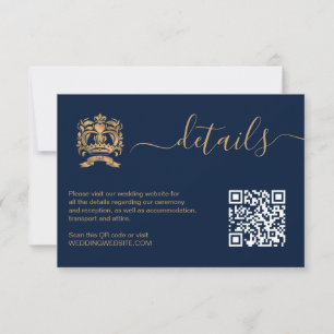 Wedding Destination Passport World Map Details RSVP Card