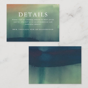 Wedding Details Small Enclosure Card