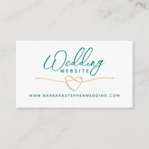 Wedding Details Website Enclosure Card