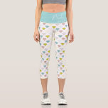 Wedding Diamond Chic Modern Bride Personalized Capri Leggings<br><div class="desc">This modern design features a pattern of diamonds with the text "Bride (your date)" in modern typography. Personalized by editing the text in the text boxes provided. Perfect for weddings and engagement parties.
#wedding #engagement #bride #bridetobe #weddinginspiration #weddinginspo #clothing #apparel #fitness #fitnessapparel #fashion #fashionable #leggings</div>