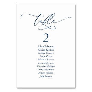 Wedding Dinner, Modern Guest Seating Chart and  Ta Table Number