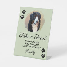 Wedding Dog Biscuit Bar Photo