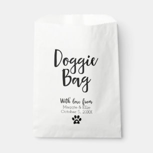 Wedding Doggie Treat Favour Bags