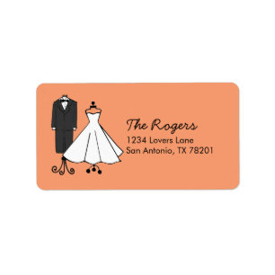 Wedding Doodles Label