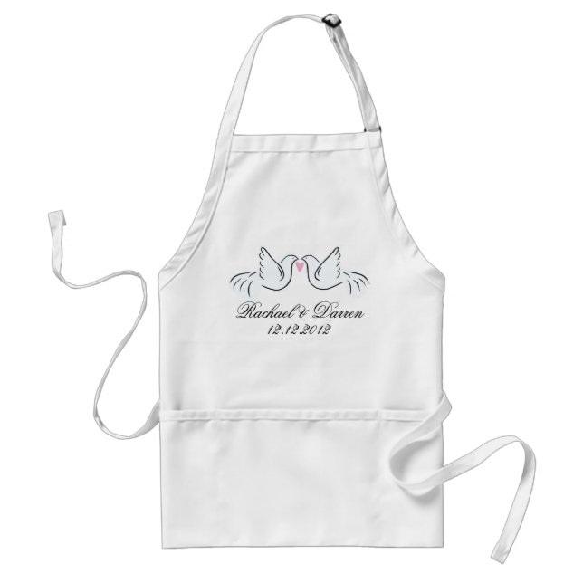 Wedding Doves Couples Standard Apron (Front)