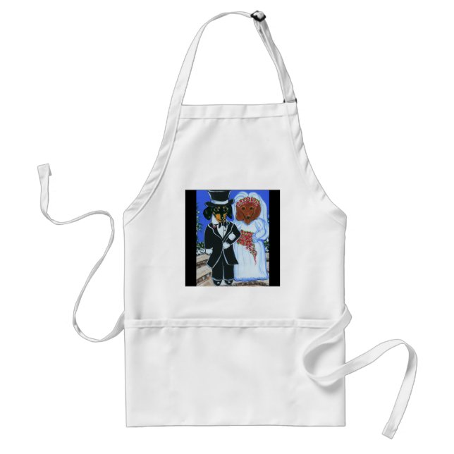 Wedding Doxies Standard Apron (Front)