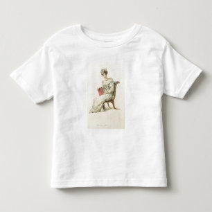 Wedding dress, fashion plate from Ackermann's Repo Toddler T-shirt