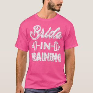 Wedding Dress Funny Workout Bride Lose Weight Appa T-Shirt