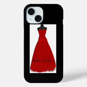 Wedding Dress Mother of the Groom iPhone 15 Case