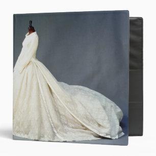 Wedding dress of Katharine Worsley Binder