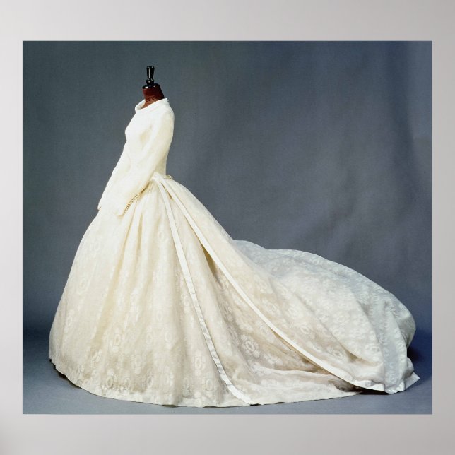 Wedding dress of Katharine Worsley Poster (Front)