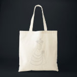 Wedding Dress Tote Bag<br><div class="desc">Choosing the perfect wedding dress is quite a task! Thankfully, we have found the perfect dress for the bride. Add to wedding and shower décor for the perfect touch of class and total elegance!</div>