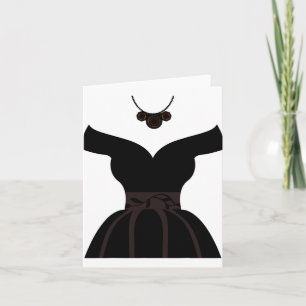 Wedding Dresses Bridal Showers Cute Graphic Funny Card