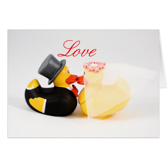 Wedding ducks (Front Horizontal)