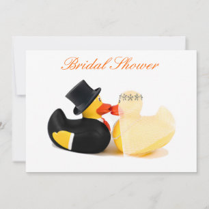 Wedding ducks 3 - Bridal Shower Invitation