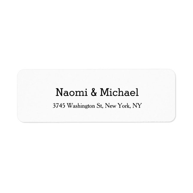 Wedding Elegant Creative Classical Black White (Front)