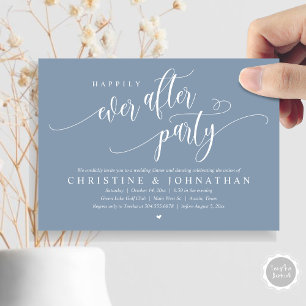 Wedding Elopement, Happily Ever After Party Invitation