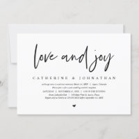 Wedding Elopement, Modern Minimalist, Love and joy