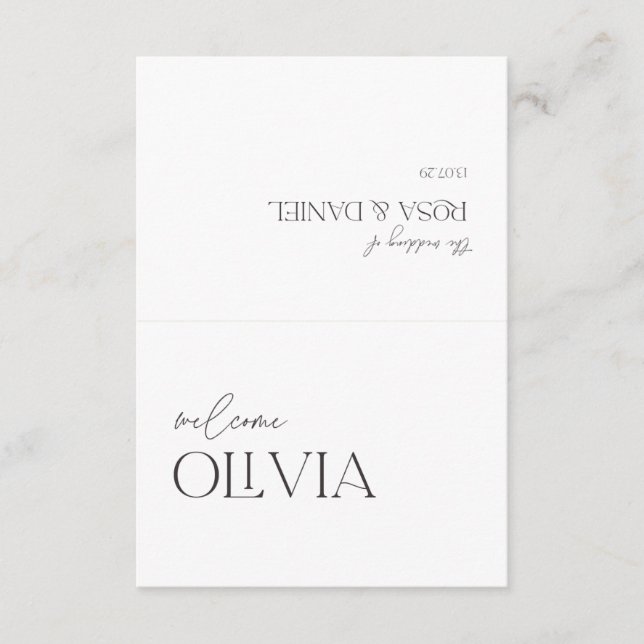 Wedding Enclosure Cards – Elegant Personalized Ins (Front)
