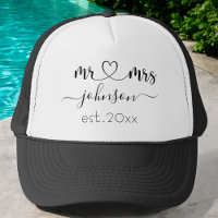 Wedding Engagement Heart Mr Mrs Personalized Name
