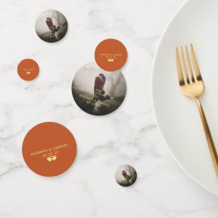 Wedding Engagement Party Add Photo Confetti