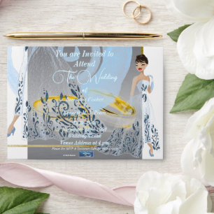 Wedding Env. 1a White(The DressC)RFPMDesigns©️2024 Envelope