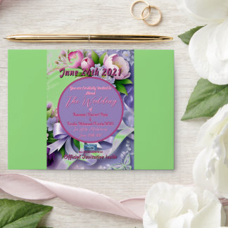 Wedding Env. 1h Violet(Horizon A)RFPMDesigns©️2024 Envelope