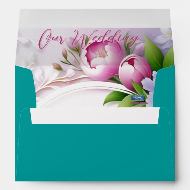 Wedding Env. 2g Violet(Horizon B)RFPMDesigns©️2024 Envelope (Back (Bottom))