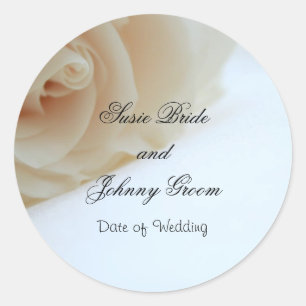 Wedding Envelope Seal Sticker Template