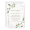 Wedding Ethereal Geometric Greenery Gold Vines