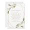 Wedding Ethereal Geometric Greenery Gold Vines