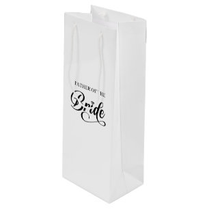Wedding Father of Bride Gift Bag