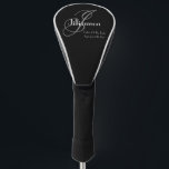 Wedding Father Of The Bride Gift Elegant Monogram  Golf Head Cover<br><div class="desc">Bridal Party Gifts Wedding Father Of The Bride Gift Elegant Monogram Golf Head Cover. Click personalize this template to customize it with the Monogram last name Initial, the first name, and the wedding date quickly and easily. Wedding Father Of The Bride Gift Elegant Monogram Golf Head Cover, is part of...</div>