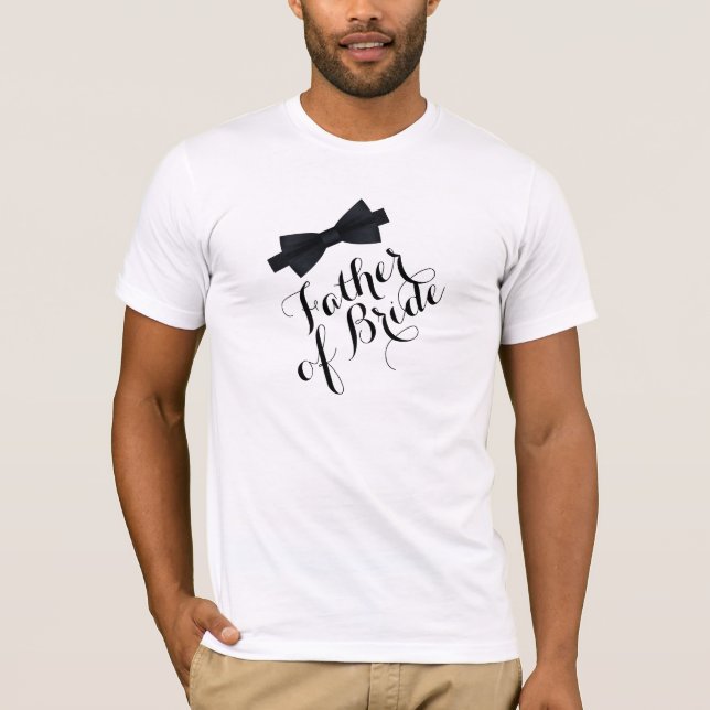 Wedding Father of the Bride T-Shirt (Front)