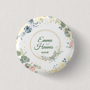 Wedding Favor - 1 Inch Round Button