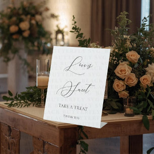 Wedding Favor Tabletop Sign