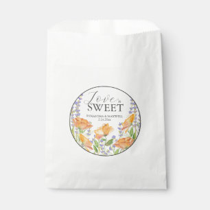 Wedding Favour Bags Wildflowers