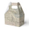 Wedding Favour Box with Vintage Philadelphia PA Ma