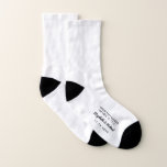 Wedding Favour Custom Socks<br><div class="desc">Get your wedding guests out on the dance floor in these fun custom "these feet danced to love" socks. Personalize these souvenir keepsakes with your first names and wedding date.</div>