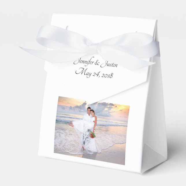 Wedding favour / gift box (Front Side)
